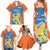 Netherlands Field Hockey Custom Family Matching Summer Maxi Dress and Hawaiian Shirt Sporty Style