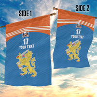 Netherlands Field Hockey Custom Garden Flag Sporty Style