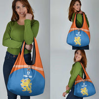 Netherlands Field Hockey Custom Grocery Bag Sporty Style