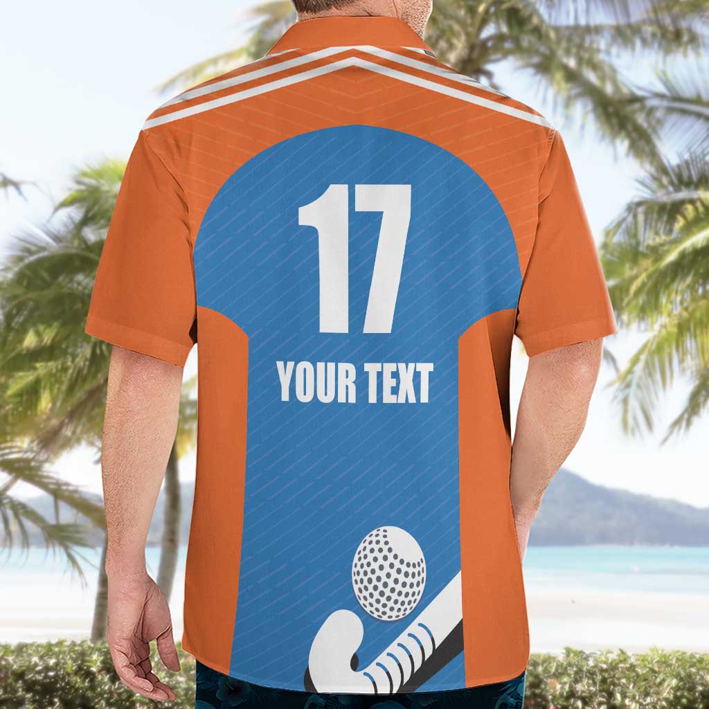 Netherlands Field Hockey Custom Hawaiian Shirt Sporty Style
