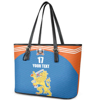 Netherlands Field Hockey Custom Leather Tote Bag Sporty Style