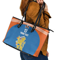 Netherlands Field Hockey Custom Leather Tote Bag Sporty Style