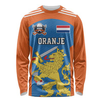 Netherlands Field Hockey Custom Long Sleeve Shirt Sporty Style