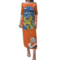 Netherlands Field Hockey Custom Puletasi Sporty Style