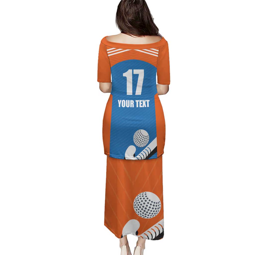 Netherlands Field Hockey Custom Puletasi Sporty Style