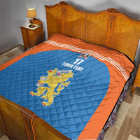 Netherlands Field Hockey Custom Quilt Sporty Style