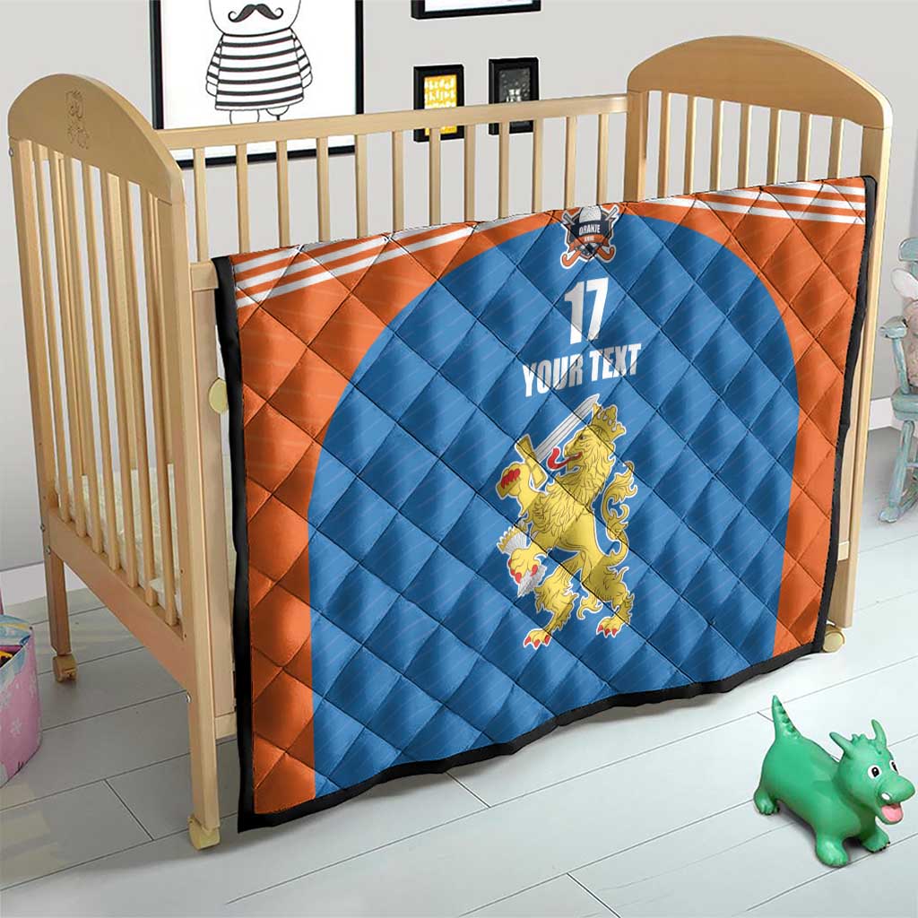 Netherlands Field Hockey Custom Quilt Sporty Style