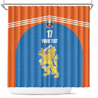 Netherlands Field Hockey Custom Shower Curtain Sporty Style