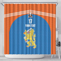 Netherlands Field Hockey Custom Shower Curtain Sporty Style
