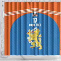 Netherlands Field Hockey Custom Shower Curtain Sporty Style