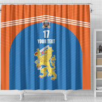 Netherlands Field Hockey Custom Shower Curtain Sporty Style