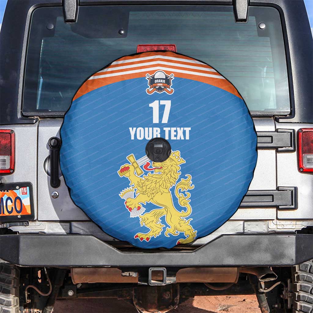 Netherlands Field Hockey Custom Spare Tire Cover Sporty Style