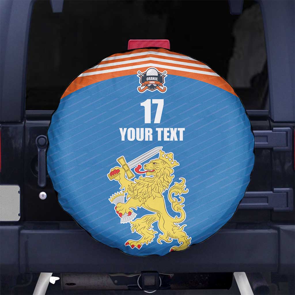 Netherlands Field Hockey Custom Spare Tire Cover Sporty Style