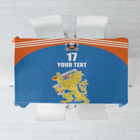 Netherlands Field Hockey Custom Tablecloth Sporty Style