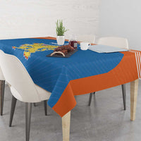 Netherlands Field Hockey Custom Tablecloth Sporty Style