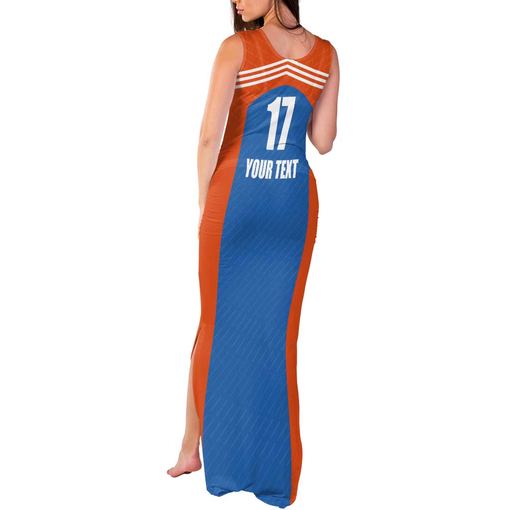 Netherlands Field Hockey Custom Tank Maxi Dress Sporty Style