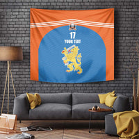 Netherlands Field Hockey Custom Tapestry Sporty Style