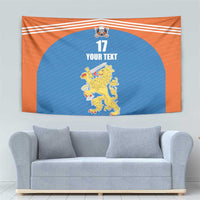 Netherlands Field Hockey Custom Tapestry Sporty Style