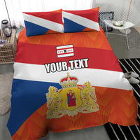 Netherlands Drenthe Province Personalized Bedding Set Flag of Drenthe