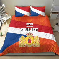 Netherlands Drenthe Province Personalized Bedding Set Flag of Drenthe