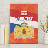 Netherlands Drenthe Province Personalized Canvas Wall Art Flag of Drenthe