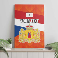 Netherlands Drenthe Province Personalized Canvas Wall Art Flag of Drenthe