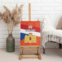 Netherlands Drenthe Province Personalized Canvas Wall Art Flag of Drenthe