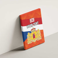 Netherlands Drenthe Province Personalized Canvas Wall Art Flag of Drenthe