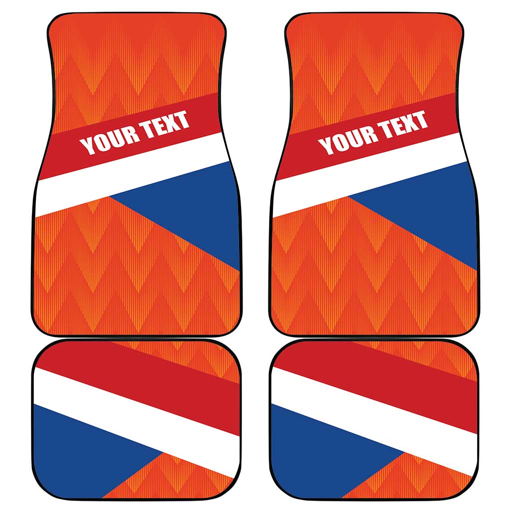 Netherlands Drenthe Province Personalized Car Mats Flag of Drenthe