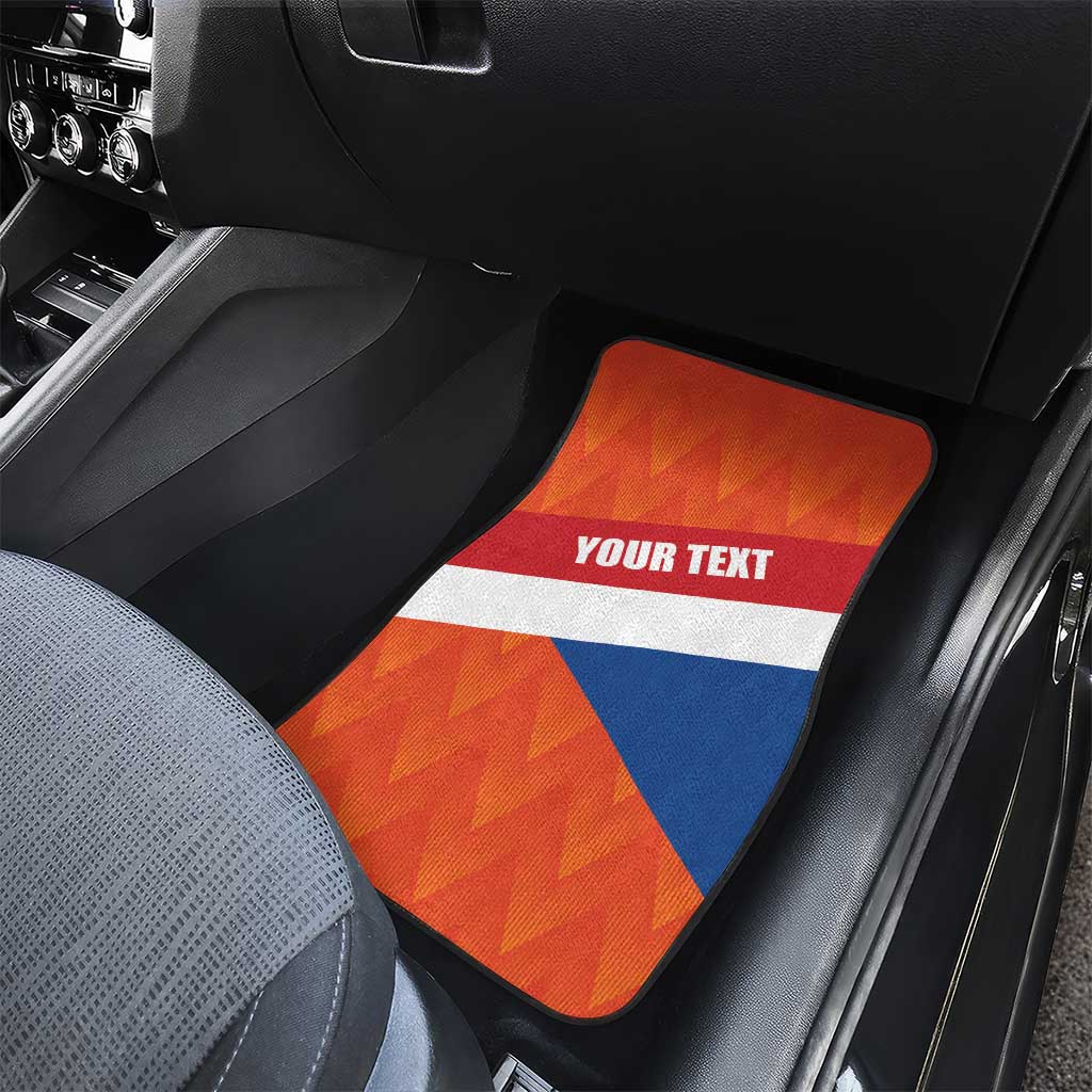 Netherlands Drenthe Province Personalized Car Mats Flag of Drenthe