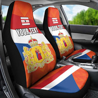 Netherlands Drenthe Province Personalized Car Seat Cover Flag of Drenthe