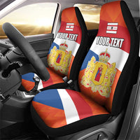 Netherlands Drenthe Province Personalized Car Seat Cover Flag of Drenthe