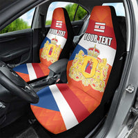 Netherlands Drenthe Province Personalized Car Seat Cover Flag of Drenthe