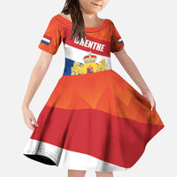 Netherlands Drenthe Province Personalized Family Matching Off Shoulder Maxi Dress and Hawaiian Shirt Flag of Drenthe