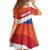 Netherlands Drenthe Province Personalized Family Matching Off Shoulder Maxi Dress and Hawaiian Shirt Flag of Drenthe