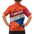 Netherlands Drenthe Province Personalized Family Matching Short Sleeve Bodycon Dress and Hawaiian Shirt Flag of Drenthe