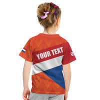 Netherlands Drenthe Province Personalized Kid T Shirt Flag of Drenthe