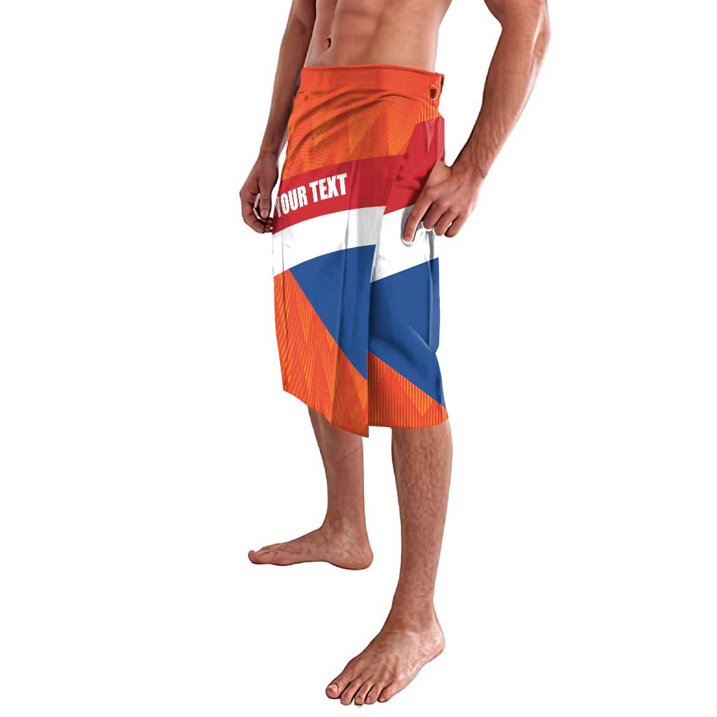 Netherlands Drenthe Province Personalized Lavalava Flag of Drenthe