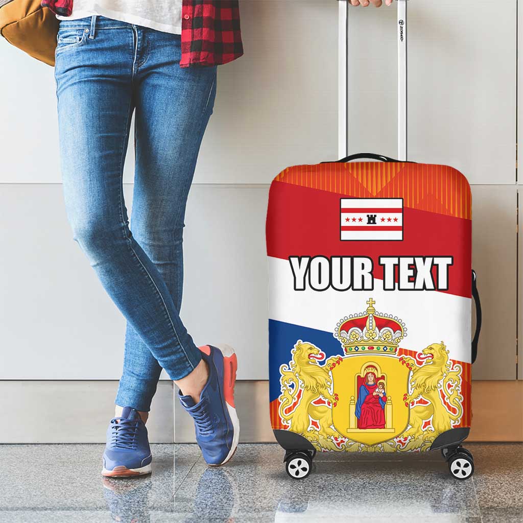 Netherlands Drenthe Province Personalized Luggage Cover Flag of Drenthe