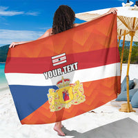 Netherlands Drenthe Province Personalized Sarong Flag of Drenthe