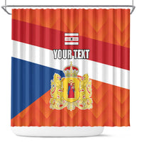 Netherlands Drenthe Province Personalized Shower Curtain Flag of Drenthe