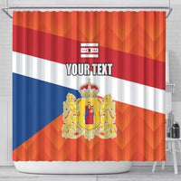 Netherlands Drenthe Province Personalized Shower Curtain Flag of Drenthe
