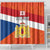 Netherlands Drenthe Province Personalized Shower Curtain Flag of Drenthe