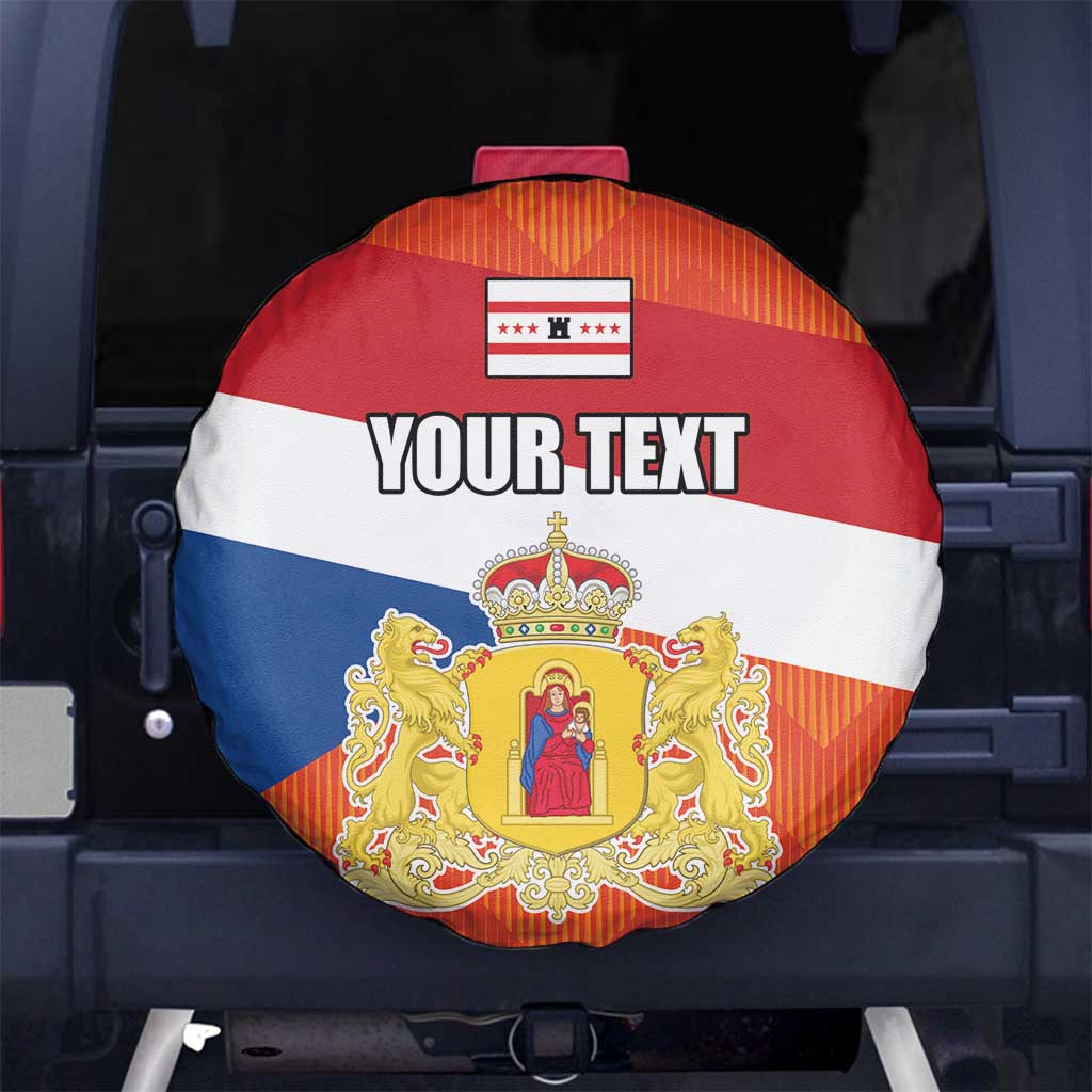 Netherlands Drenthe Province Personalized Spare Tire Cover Flag of Drenthe