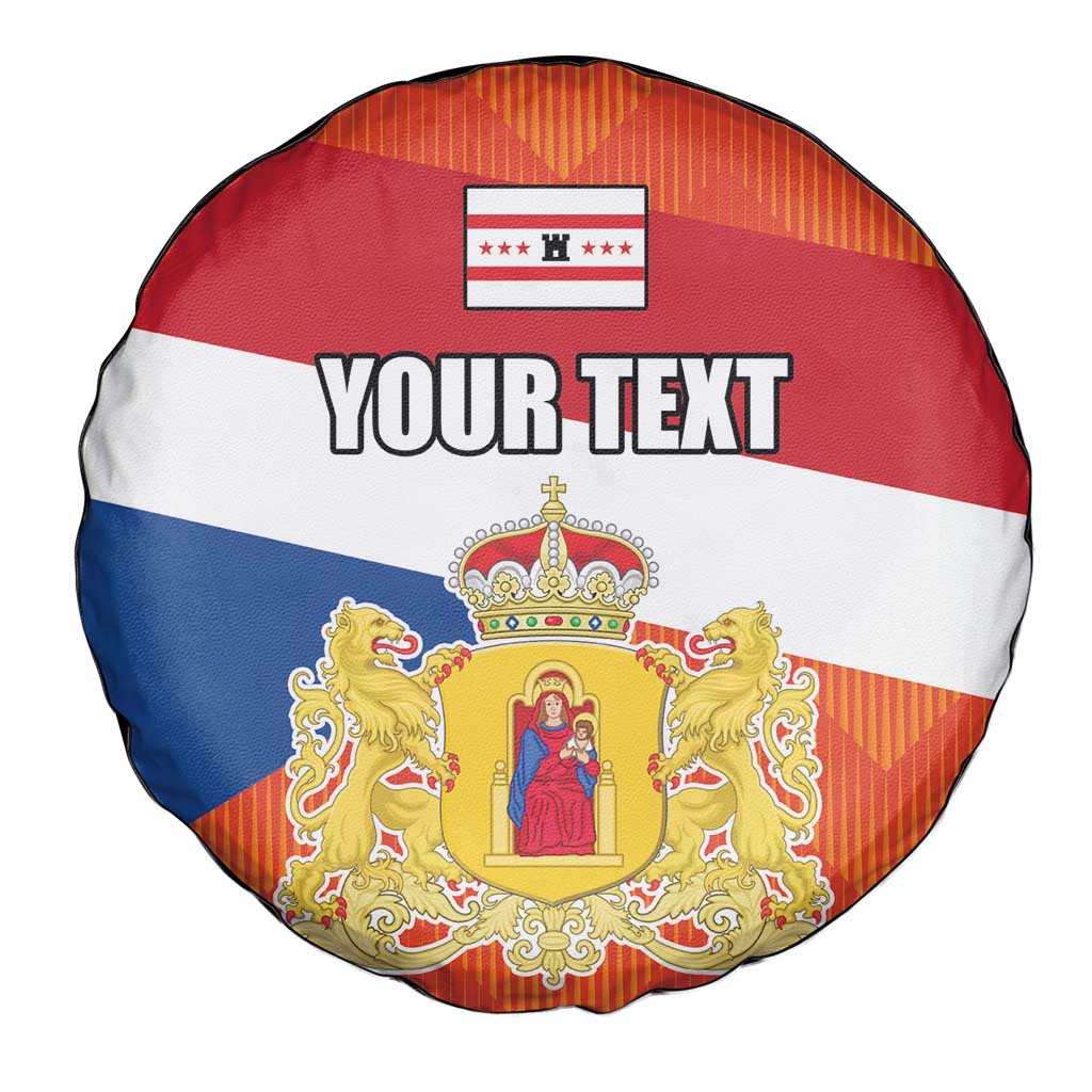 Netherlands Drenthe Province Personalized Spare Tire Cover Flag of Drenthe