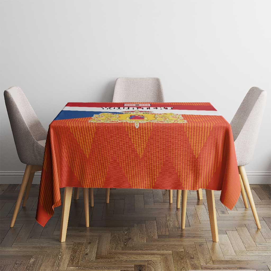 Netherlands Drenthe Province Personalized Tablecloth Flag of Drenthe