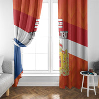 Netherlands Drenthe Province Personalized Window Curtain Flag of Drenthe