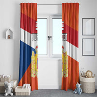Netherlands Drenthe Province Personalized Window Curtain Flag of Drenthe