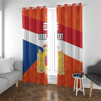 Netherlands Drenthe Province Personalized Window Curtain Flag of Drenthe