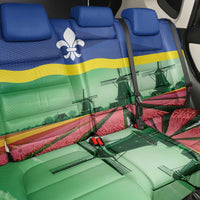 Netherlands Flevoland Province Back Car Seat Cover Flag Style